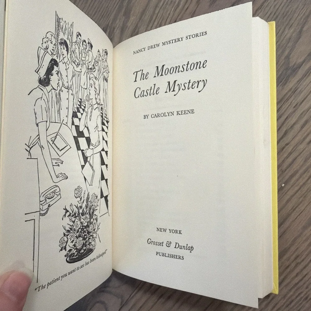 Nancy Drew - The Moonstone‎ Castle Mystery #40 Early Edition~Near Fine 1963